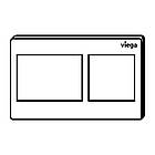 Кнопка зливу для інсталяції VIEGA подвійна матована хром 105584 000019971, фото 3