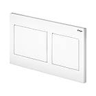 Кнопка зливу для інсталяції VIEGA подвійна біла 105583 000019970, фото 4