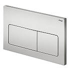 Кнопка змиву для інсталяції VIEGA Prevista 773724 000019077 подвійна матована хром 105571, фото 3