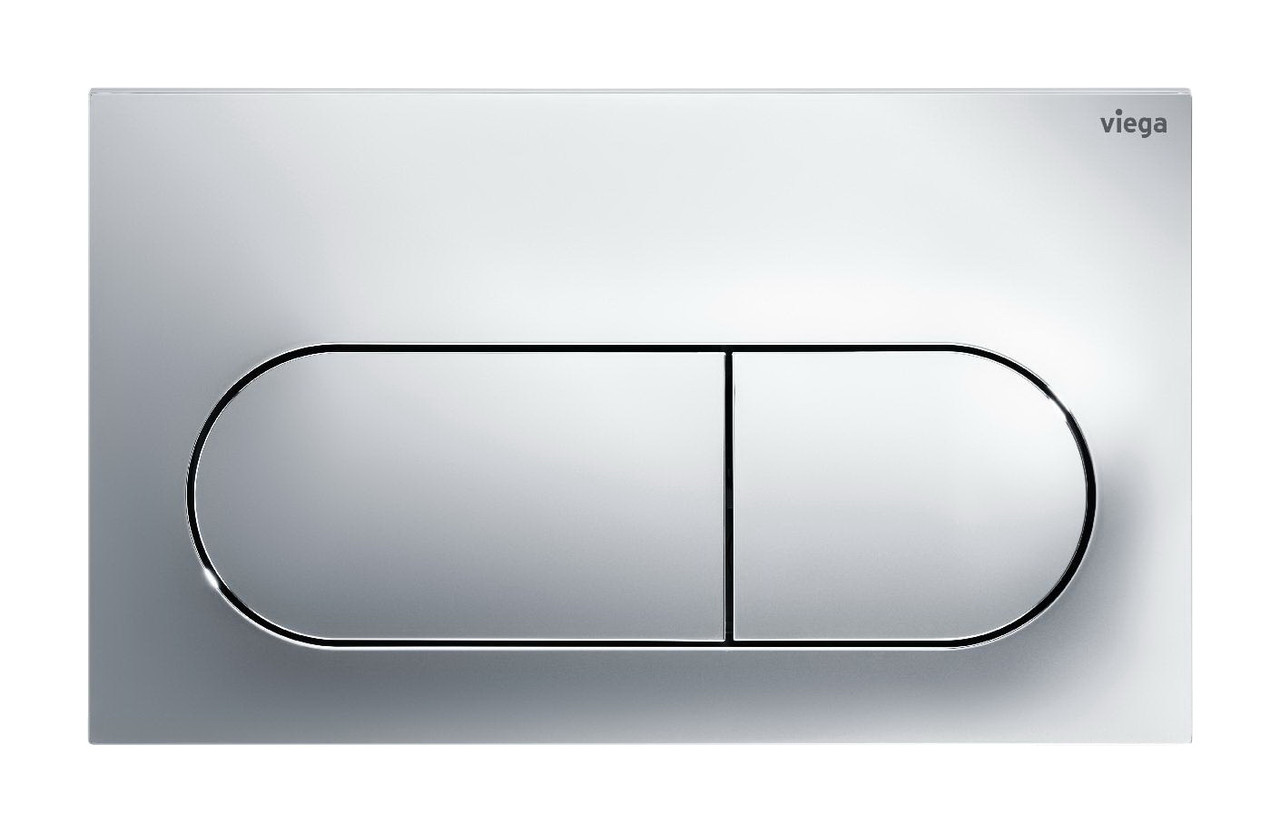 Кнопка зливу для інсталяції VIEGA подвійна хром 71811 773748, фото 1