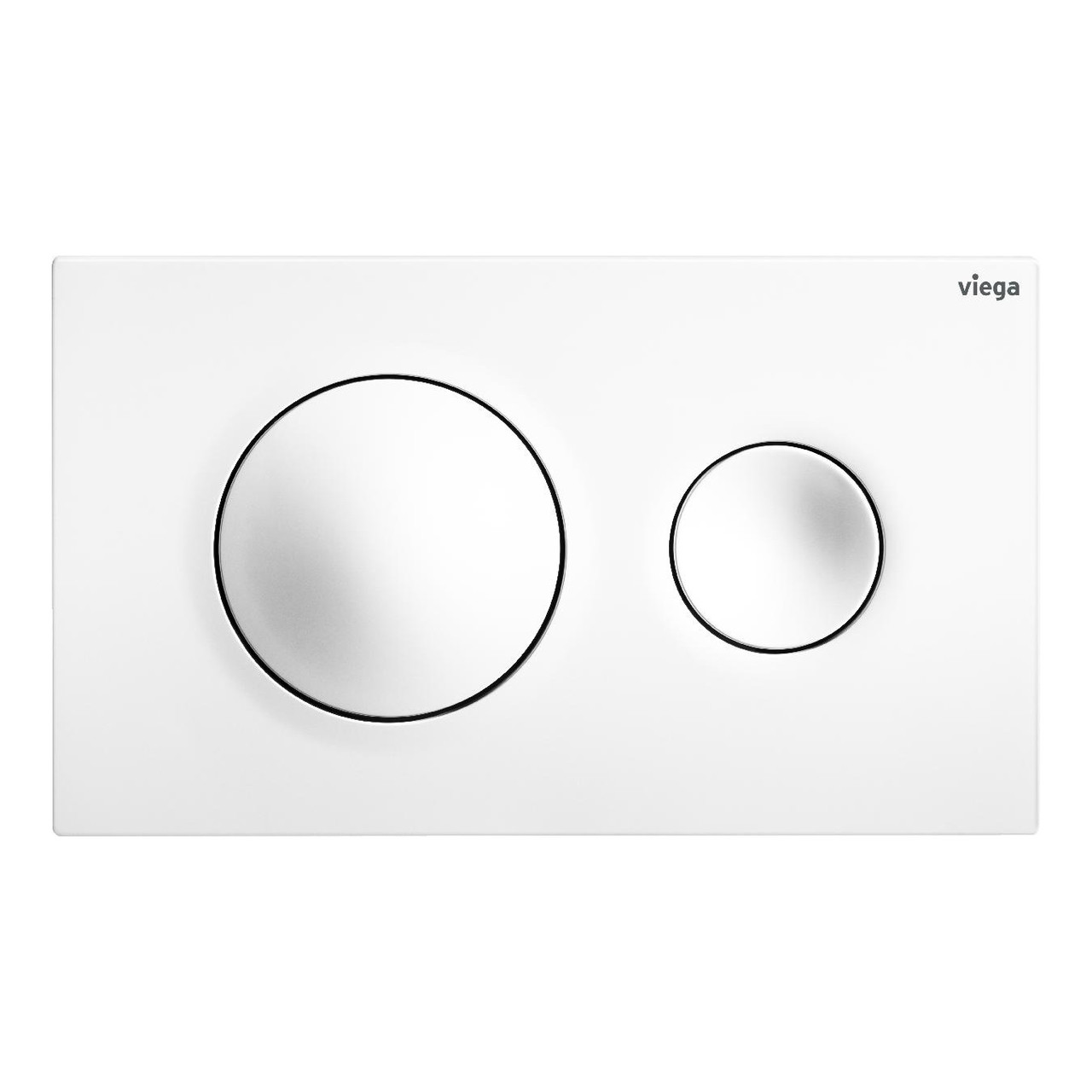 Кнопка зливу для інсталяції VIEGA подвійна біла 105580 000019362, фото 1