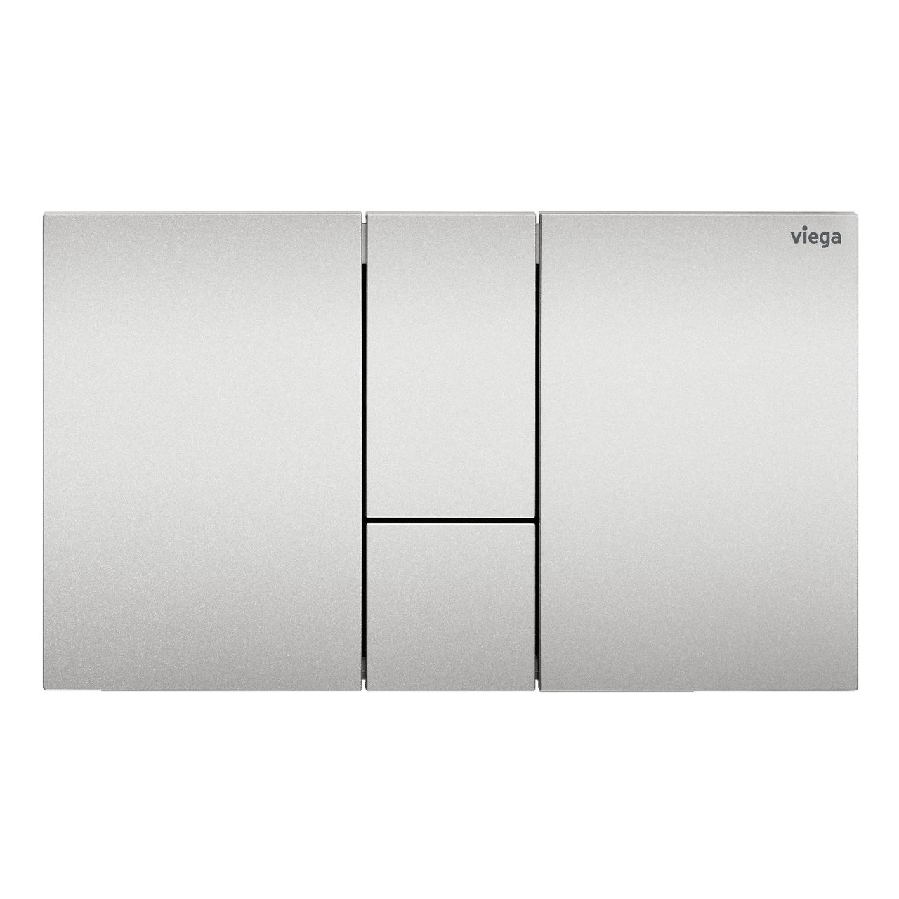 Кнопка зливу для інсталяції VIEGA подвійна матована хром 105589 000019974, фото 1