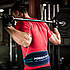 Пояс для важкої атлетики Power System PS-3260 Fitness Dedication шкіряний Black/Green XL, фото 4