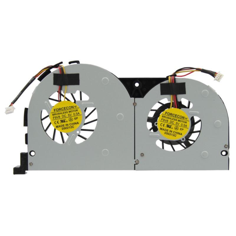 Вентилятор Lenovo Y50-80 Y50-80T (4pin + 4pin) - кулер FAN для ноутбука, подвійний