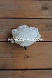 Штучні квіти — Троянда, насадка Ø 9 см Білий, фото 3