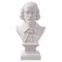 Гіпсовий бюст Шекспіра (білий) 31 см