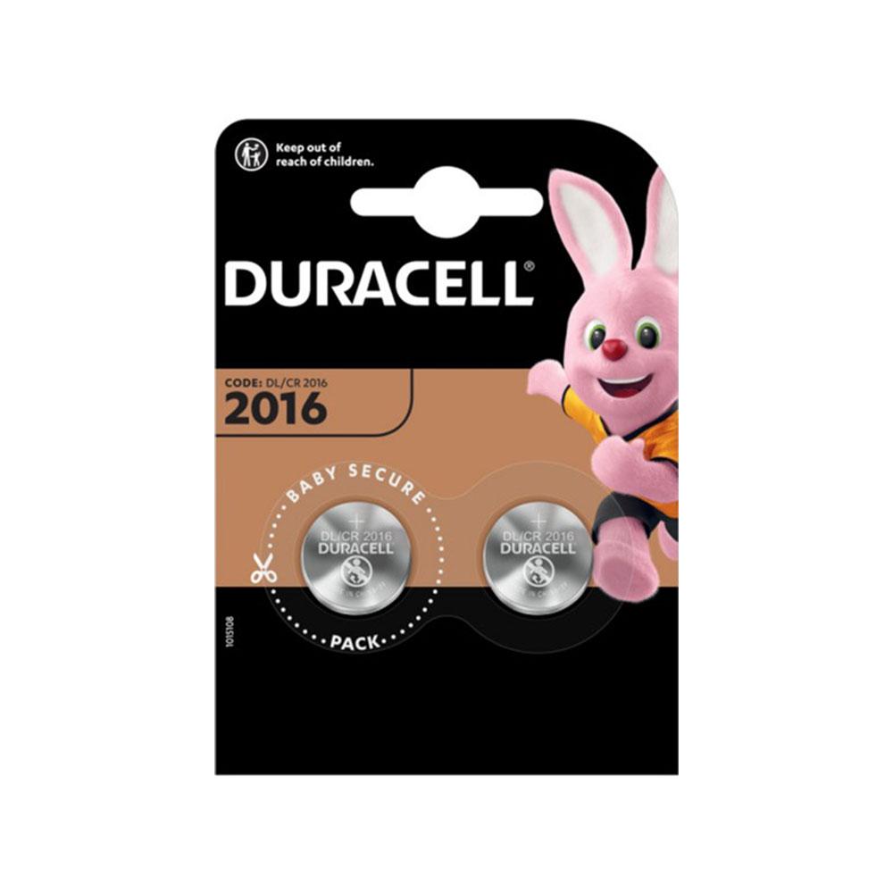 Батарейки CR2016 Duracell Speciality Lithium (3v) 2шт.