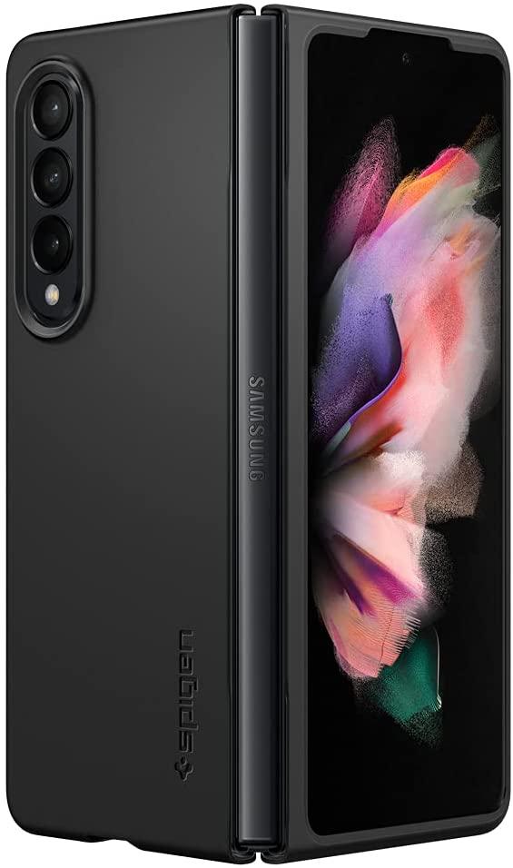 Чохол Spigen для Samsung Galaxy Z Fold 3 - AirSkin, Black (ACS03086)