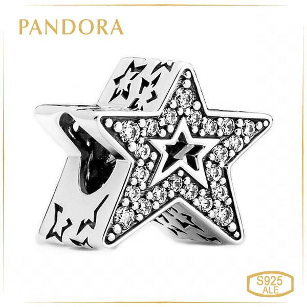 Пандора Шарм Сияющая асимметричная звезда Pandora 790016C01