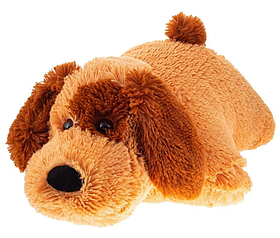 Дитяча м'яка іграшка Собака-подушка 55 см Гіпоалергенні плюшеві іграшки подушки