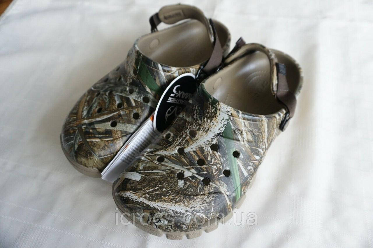 max 5 camo crocs