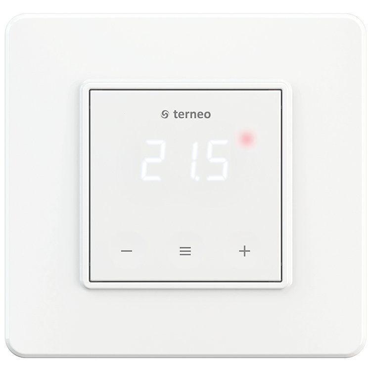 Програмований тижневий терморегулятор terneo s Білий