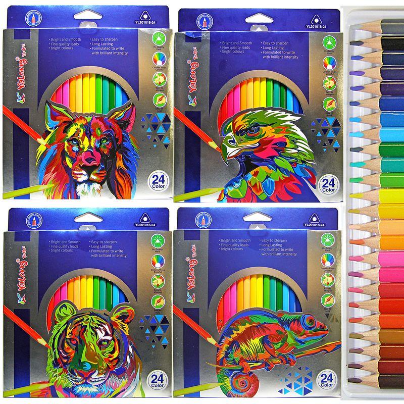 Олівці 24 кольори, 201018-24