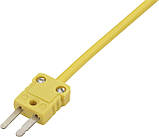 VOLTCRAFT TP-204 Датчик для вимірювання температури повітря й газів від -100 до +600 °C 1,00 м. Датчик типу K, фото 4