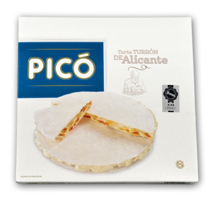 Туррон Аліканте Піко Без Глютену Torta Turrón de Alicante Calidad Extra Pico 150 г Іспанія