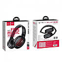 Навушники Bluetooth гарнітура Hoco W23 Brilliant sound black, фото 3