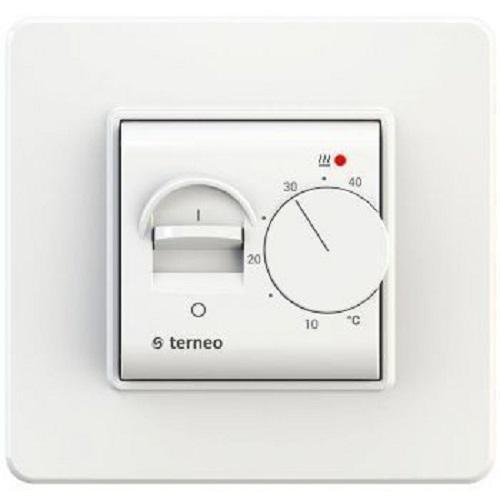 Терморегулятор для теплої підлоги terneo mex Білий