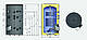 Підлоговий комбінований водонагрівач два теплообмінника Eldom Green Line FV75011S2 750л, фото 2