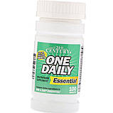 Мультивітаміни 21st Century One Daily Multivitamin Essential 100 таблеток, фото 5
