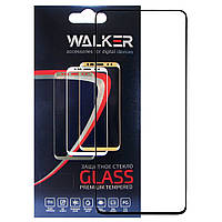 Защитное стекло Walker 3D Full Glue для Samsung Galaxy A51 / A52 Black