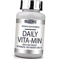 Вітаміни і мінерали Scitec Daily Vita-min 90 таб, фото 4