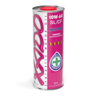 Синтетична олива 10W-60 SL/CF Rally Sport XADO Atomic Oil 1л