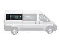 Бокове скло Peugeot Boxer (2006-) Заднє салонне Праве на Середню базу (Пежо Боксер)