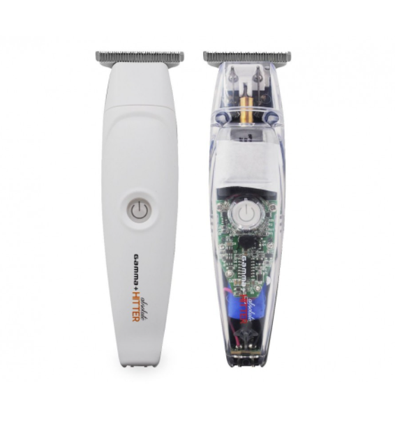 Корпус для тримера Gamma Hitter Trimmer Matt White & Clear Top Cover (GP+01), фото 1