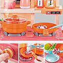 Дитяча кухня TK 68186 з УКР озвучкою, водою та імітацією закипання 43 предмета — Веселі Пригоди на Кухні, фото 10