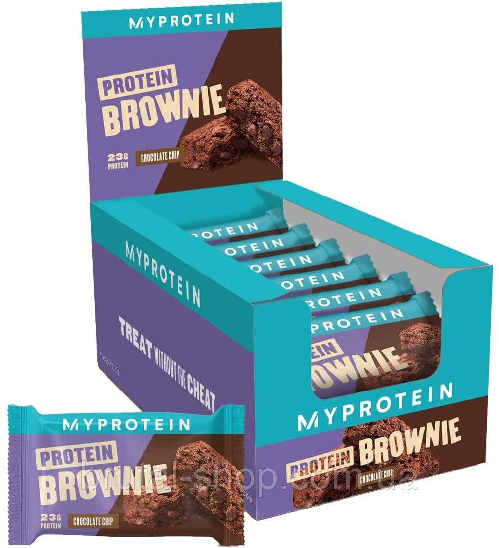 Протеїновий брауні з шоколадом MyProtein Protein Brownie (75g)