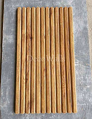 Гіпсові 3D панелі Long Lines з ламінованим покриттям під дерево DecoWallsTM