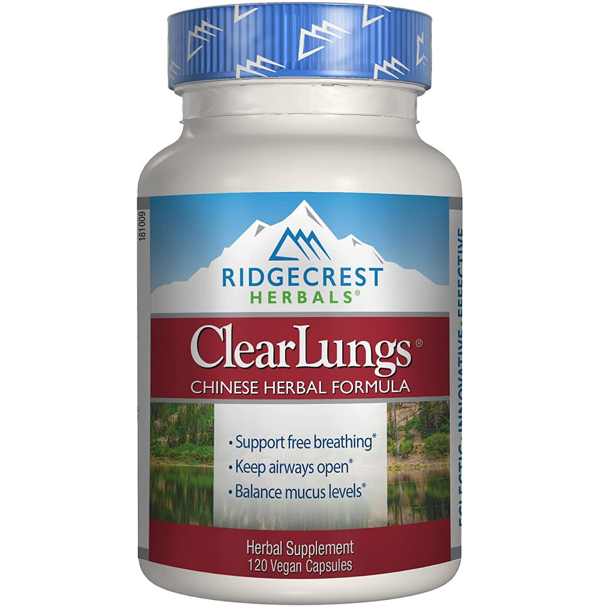 Комплекс для Підтримки Легенів, Рослинна Китайська Формула, Clear Lungs, RidgeCrest Herbals, 120 гельових, фото 1