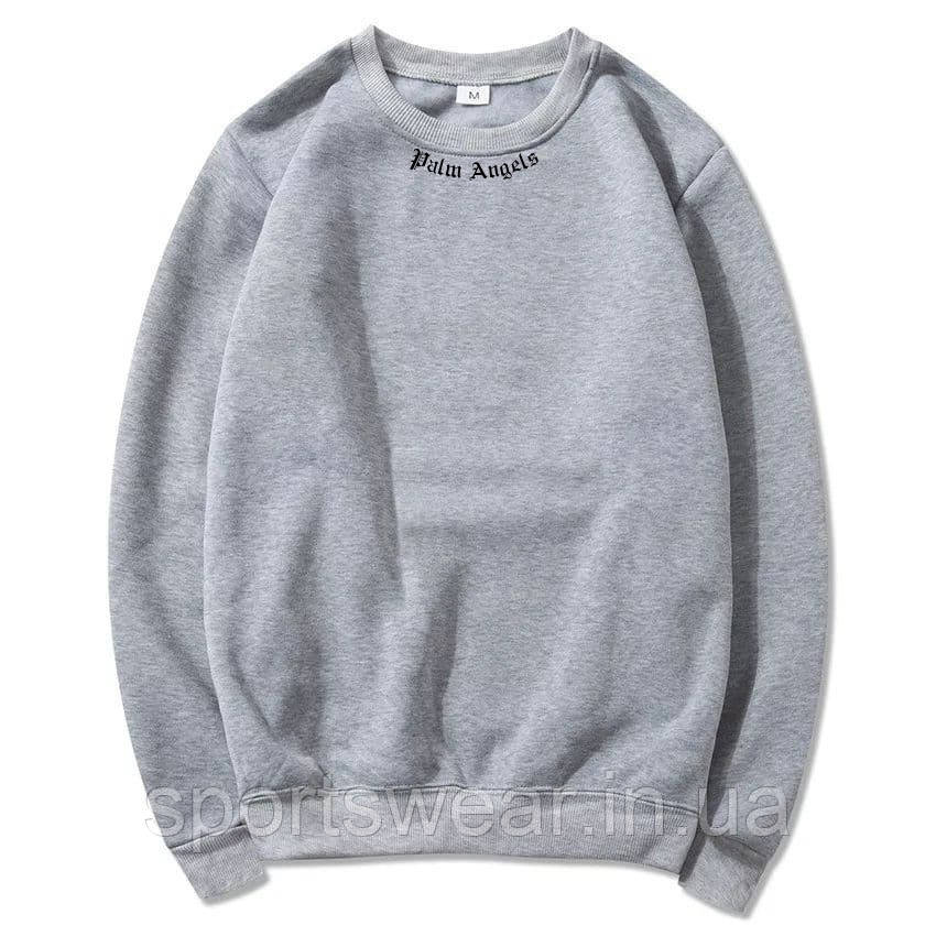 Sweatshirt Palm Angels Світшот чоловічий Толстовка з принтом Палм Анжелс Кофта Палм Анжелс Батник Пальм Енджелс