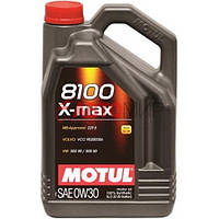 Моторное масло MOTUL / 8100 X-max 0W30 / 5 л