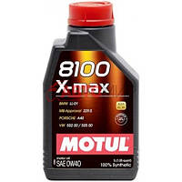 Моторное масло MOTUL / 8100 X-max 0W40 / 1 л