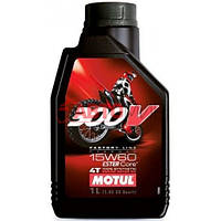 Масло для 4Т двигателей MOTUL / 300V 4T Factory Line Off Road 15W60 / 1 л