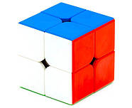 Meilong Magnetic cube 2x2 | Кубик Рубіка 2х2 МоЮ магнітний без наліпок, фото 3