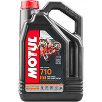 Масло для 2Т двигателей MOTUL / 710 2T / 4 л