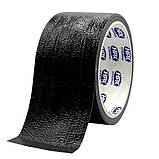 HPX Duct Tape Universal 1900 - 48мм х 10м - армована клейка стрічка, сантехнічний скотч, чорна, фото 3