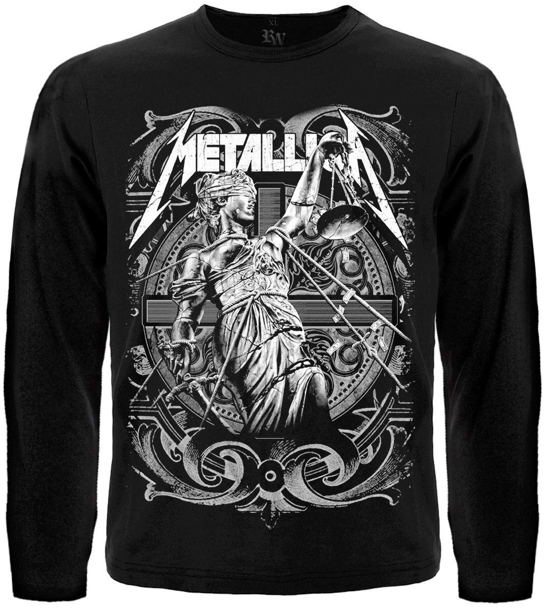 Футболка з довгим рукавом Metallica "And Justice For All", Розмір L, фото 1
