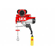Тельфер з кареткою LEX LXEH800TW : 400/800kg, фото 3