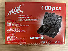 Набір біт - насадок MAX MXSB100 : 100 шт, фото 3