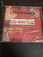 Диски CD-RW eProformance для многократной записи информации