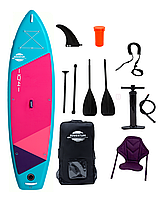 SUP доска Adventum Teal-Pink 10.4x31x6, 2022