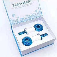 Криосферы Ice Globes Blue для массажа лица и тела