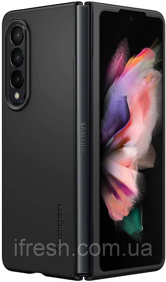 Чохол Spigen для Samsung Galaxy Z Fold 3 - AirSkin, Black (ACS03086), фото 1