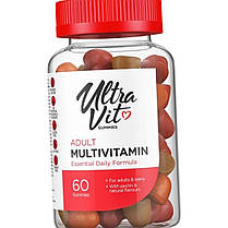 Мультивітаміни для дітей VP Lab Adult Multivitamin 60 жовт таб, фото 3