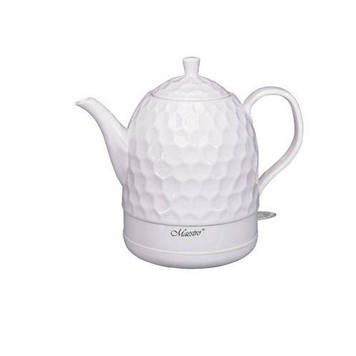 Чайник Maestro MR-072 білий 1.2 л | Електричний чайник керамічний Маестро