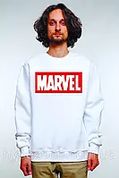 Светр Чоловічий MARVEL чорний Кофта чоловіча Марвел Пайта Толстовка трикотажна Світшот Марвел Комікси