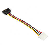 Кабель живлення внутрішній MoleX-SATA 15p F/M Lucom(62.09.8156) 0.17m